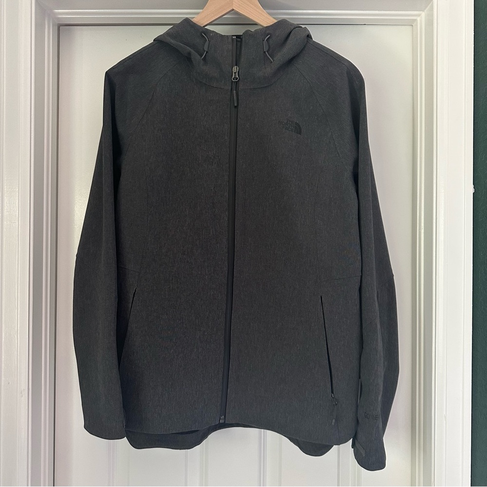 The North Face Grey ApexFlex Hooded Jacket